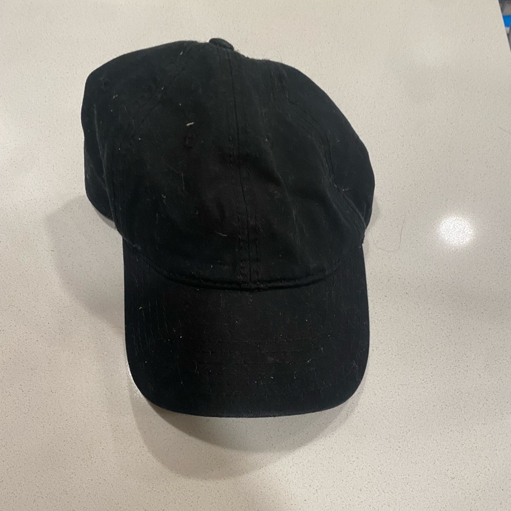 Black it’s never too late dad hat